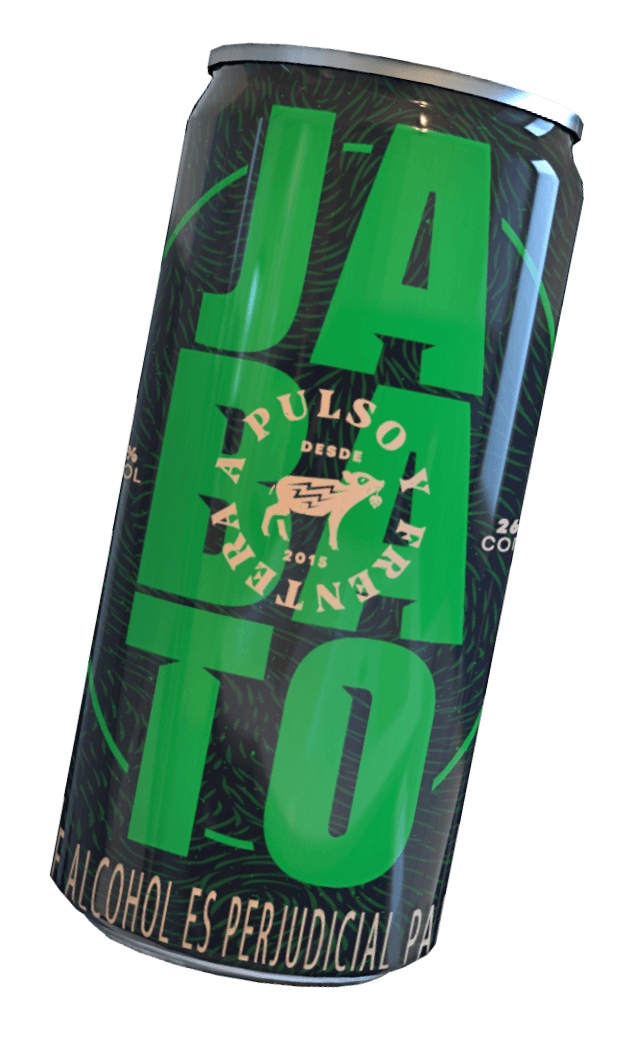 Cerveza Jabato en lata tipo Porter